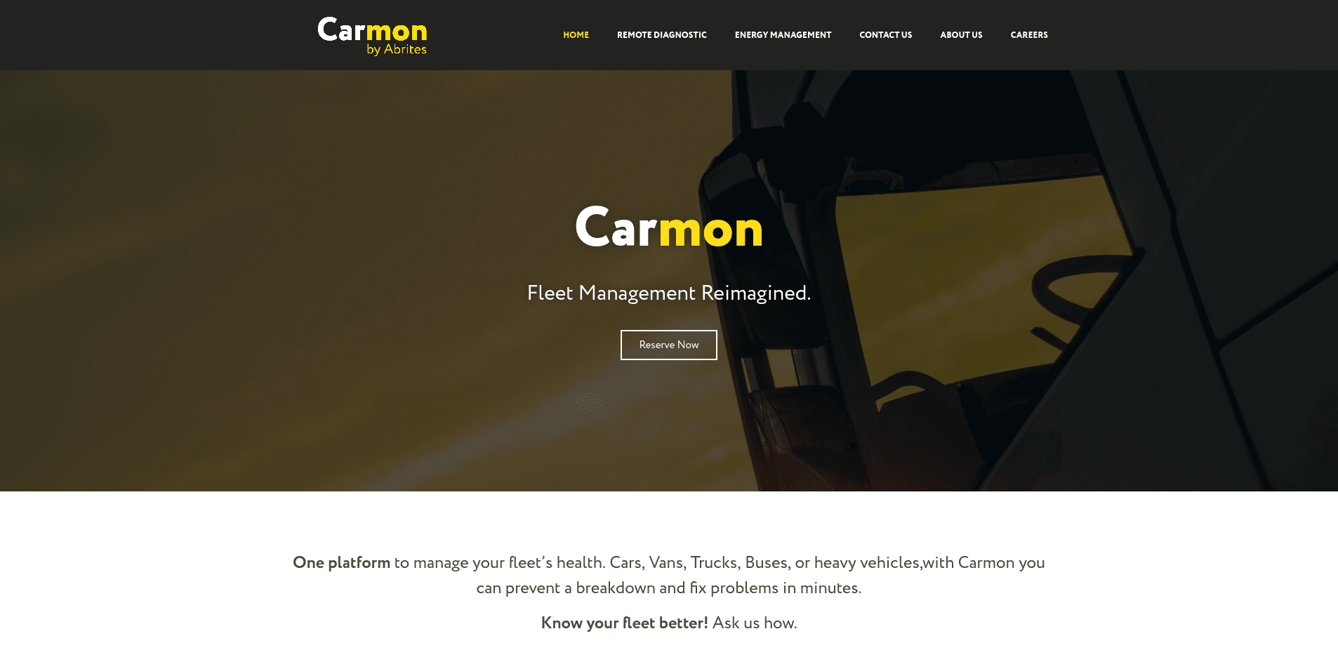 Carmon project screenshot